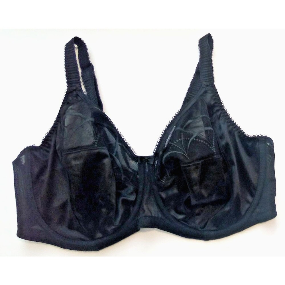 Elomi Cate Full Cup Banded Bra (Style EL4030BLK) 38DDD